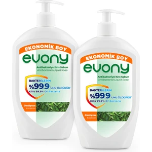 Evony Antibakteriyel Sıvı Sabun Okaliptus 700ml 2 Adet