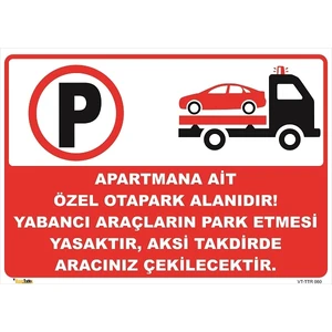 Vizyon Trafik Apartmana Ait Özel Otopark Alanı