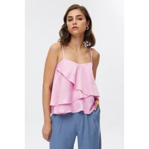 Stella Pulvis Pembe Ipli Bluz