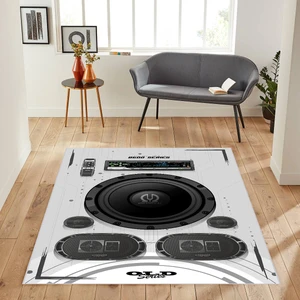 Rovigo Home Dijital Baskı Yıkanabilir Kaymaz Taban Salon Halısı Rvg1867-Sd408