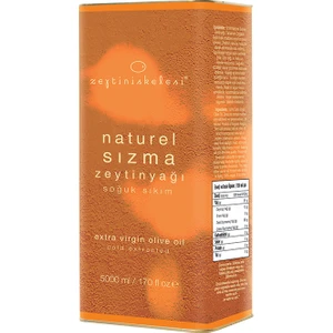 Zeytin İskelesi Zeytiniskelesi Natürel Sızma Zeytinyağı 5000 ml Teneke