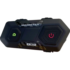 KN4150 Motosiklet Kask Interkom Bluetooth Intercom Kulaklık Seti Karbon