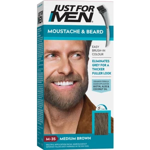 Just For Men Sakal ve Bıyık Boyası Orta Kahverengi M-35