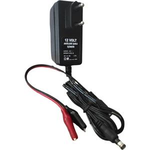 12 V Çocuk Akülü Atv Araba Jeep 12 Volt Akü Şarj Cihazı Şarz Aleti Adaptör