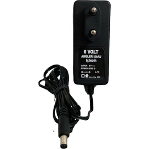 6 V Dolu Nitro 6 Volt Akülü Çocuk Oyuncak Araba Uyumlu Şarj Adaptörü Cihazı
