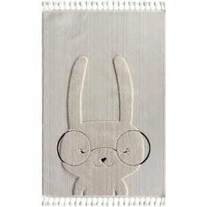 Kids Bunny Tavşan Figürlü Krem Çocuk Odası Halısı