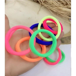 Dzc Kuzenler Avm 12 Adet Havlu Saç Tokası Rengarenk Dayanıklı Sert Esnek Lastik