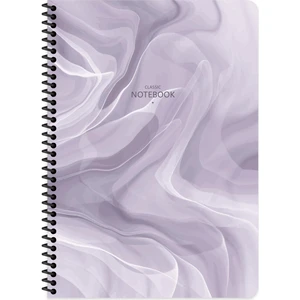 Keskin Color A4 Çizgili Defter Classic Marble - Lila