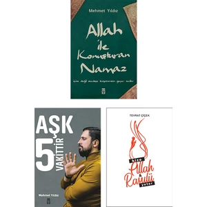 Allah ile Konuşturan Namaz - Aşk 5 Vakittir - Bize Allah Rasulü Yeter- 3 Kitap Set