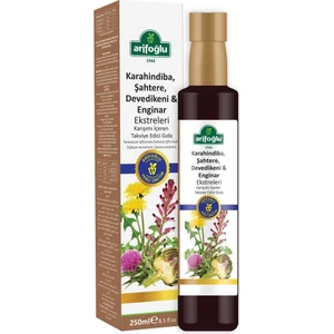 Karahindiba Şahtere Devedikeni Enginar Eki - Ekstrakt 250 ml