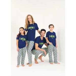 Yeni Inci 4 Çift Anne Kız Baba Oğul Aile Pijama Takım