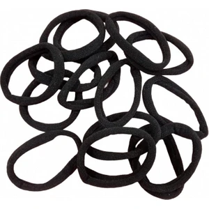 Dzc Kuzenler Avm 12 Adet Havlu Saç Tokası Siyah Dayanıklı Sert Esnek Lastik Kalın