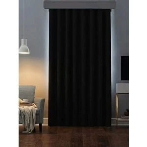 Beyazıt Tekstil Blackout Karartma Siyah Fon Perde Güneşlik