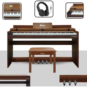 PLX-140 Pro-Or Dijital Piyano Bluetooth Tuş Hassasiyeti 88 Tuşlu Kapaklı (Kulaklık ve Tabure)