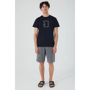 Erkek Şortlu Pijama Takım 2524-S