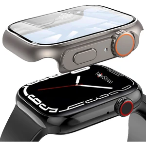 Novstrap Apple Watch Se 4 5 Seri 40MM Için Apple Watch Ultra Dönüştürücü Kasa ve Ekran Koruyucu