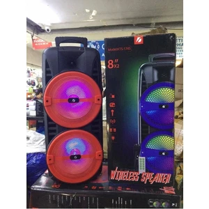Koçak Elektronik Mikrofonlu Bluetooth Hoparlör 8 Inç Taşınabilir Speaker Outdoor Parti Hoparlörü