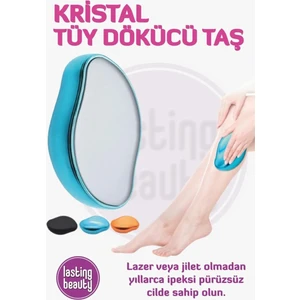 Lasting Beauty Epilasyon Aleti-Taş Acısız Tüy Dökücü Tüy Alma Silgisi Kristal Taş Tüy Alıcı Epilasyon Taş