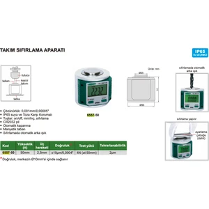 6557-50 Dijital Sıfırlama Cihazı (Z Sıfırlama)