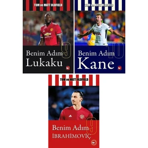 Benim Adım Serisi Futbolcular 3 Kitap Set / Lukaku - Kane - Ibrahimoviç