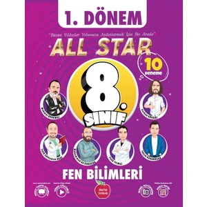 Newton Yayınları 8. Sınıf LGS 1. Dönem All Star Fen Bilimleri 10 Deneme - LGS 1. Dönem Deneme