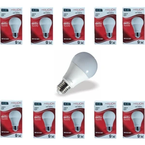 9W Beyaz LED Ampul Helios 10 ADET