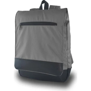 Unisex 15.6" Laptop / Tablet Uyumlu Kumaş Sırt Çantası - Füme