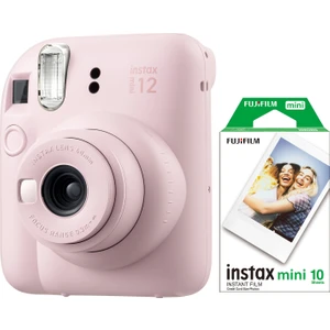 Instax Mini 12 Pembe Fotoğraf Makinesi ve 10'lu Mini Film