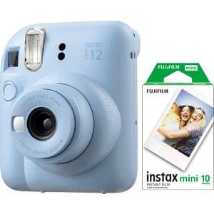 Instax Mini 12 Mavi Fotoğraf Makinesi ve 10'lu Mini Film