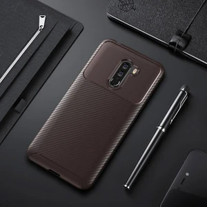 Xiaomi Pocophone F1 Kılıf Benzersiz Dokulu Güçlü Tutuş Hissiyatlı Tam Korumalı Kapak
