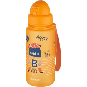 Figürlü  400 ml Pipetli  Tritan Çocuk Su Matarası