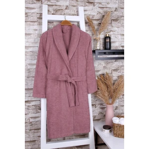 Pamuk Gül Kurusu Kadın Şalyaka Bornoz