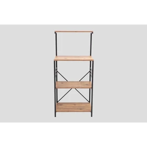 Çok Amaçlı Mutfak Rafı 134X60X40 cm Atlantik Siyah