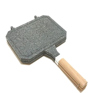 Greblon İç Dış Granit Ocak Üstü Tost Makinesi 23 x 17 cm