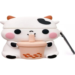 AirPods Pro 2.Nesil Kılıf Cartoon Figürlü Silikon Crtn-Fgr-Bb-Cw