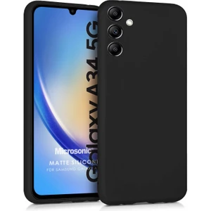 Matte Silicone A34 Kılıf Siyah