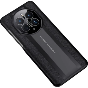 Lr Joyful Huawei Mate 50 Pro 4g Orijinal Deri Kaplama Geri Kılıf Tpu Çerçevesi Sert Pc Tam Kamera Koruması Kılıf (Yurt Dışından)