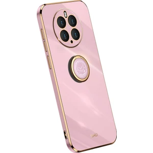 Lr Joyful Huawei Mate 50 Pro 4g Için Xinli Kickstand Telefon Kılıfı, Elektraplatma Bump Poof Tpu Arka Kılıf (Yurt Dışından)