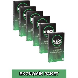 Kayganlaştırıcılı Prezervatif 6'lı