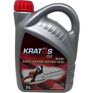 Oil Bıçkı Ağaç Kesme Motor Yağı 3 Litre