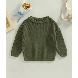 Meriç Bebe Unisex Bebek Çocuk Bisiklet Yaka Extra Esnek Triko Kazak