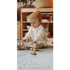 Meriç Bebe Unisex Bebek Çocuk Bisiklet Yaka Extra Esnek Triko Kazak