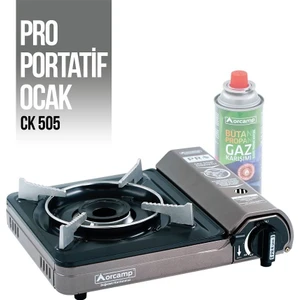 Tekli Portatif Kamp Ocak Gaz Stop Emniyetli