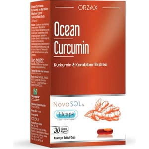 Ocean Curcumin Kurkumin ve Karabiber Ekstresi Içeren Takviye Edici Gıda