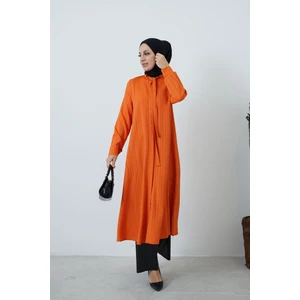 Fularlı Tunik-Oranj