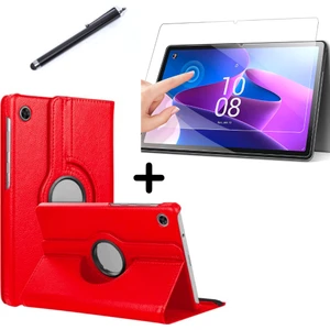 Lenovo Tab M10 Plus Gen 3 (3. Nesil) 10,61" ZAAJ0378TR Tablet Kılıfı Ekran Koruyucu ve Kalem Seti