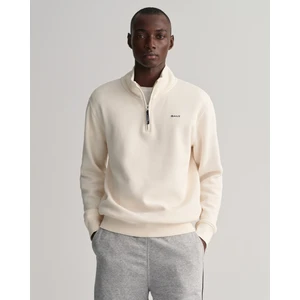 Erkek Bej Regular Fit Yarım Fermuarlı Sweatshirt 2026046.130