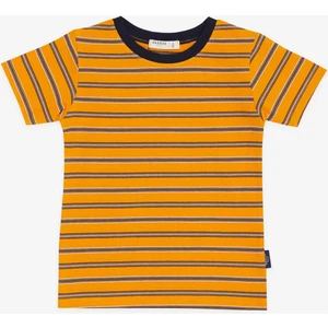 Erkek Çocuk Tişört Çizgili 3-7 Yaş, Hardal Sarı