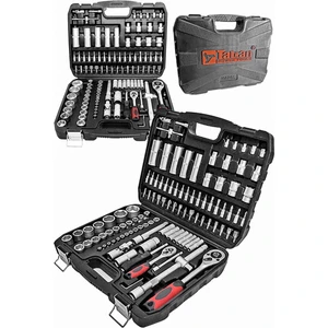 Tatran Profesyonel Yüksek Kalite Pro 108 Parça Lokma Takımı 1/2 1/4   Alyan Seti 108PRC)
