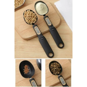 Dijital Mutfak Ölçüm Kaşığı - LCD Ekran Hassas Mutfak Tartısı 500GR./0.1 Gr.
